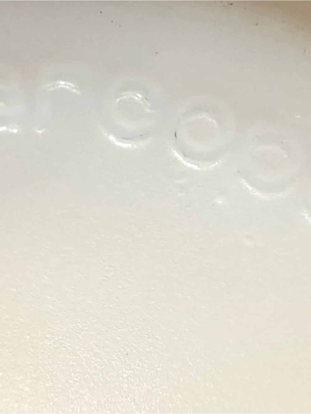 Vintage Set of 4 Arcopal France Kalinka Pattern White and Blue Milk Glass Bowls